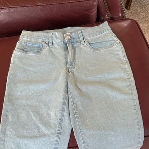 VENUS Women's Light Blue Ankle Jeans